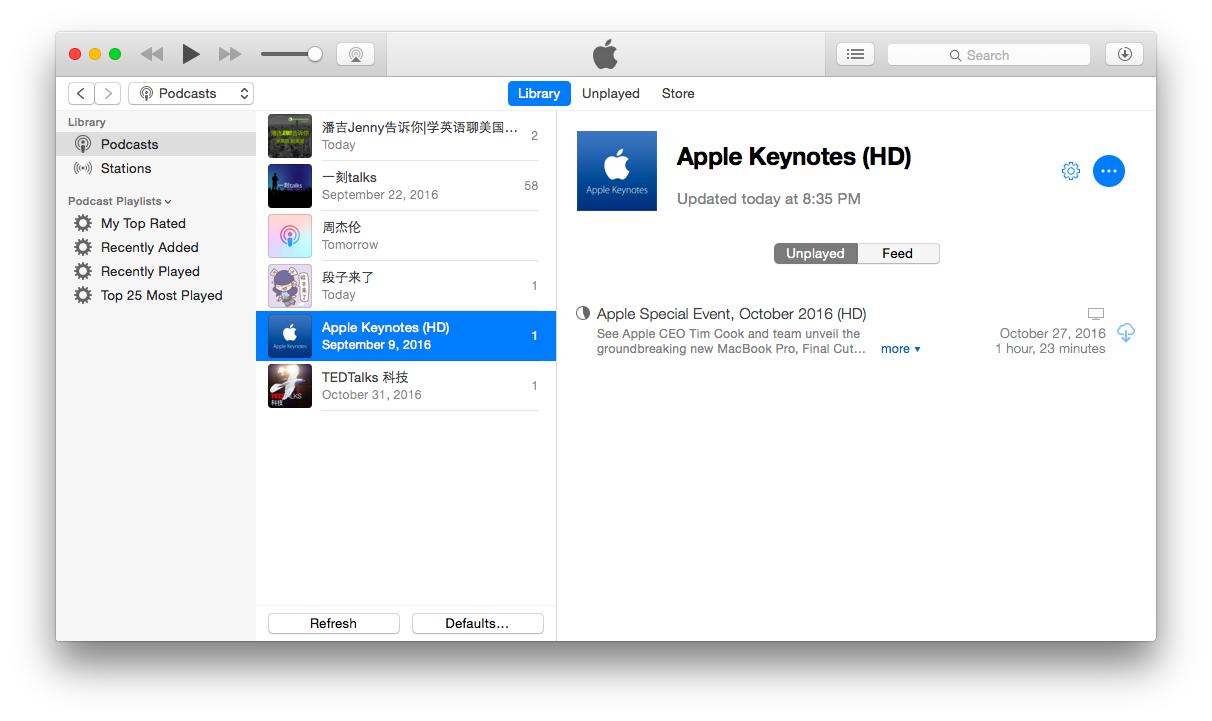 iTunes